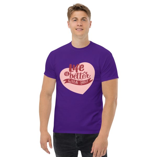 Romantic Unisex Classic Tee for Valentine’s - Image 9