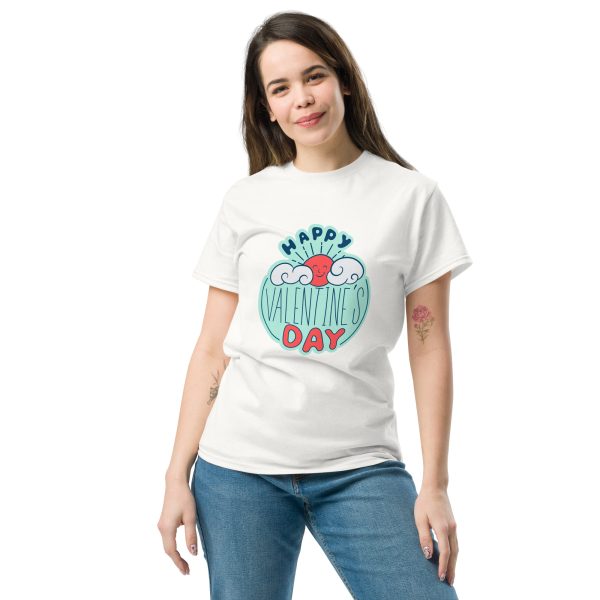 Love & Laughter Unisex Classic Tee for Valentine's Day - Image 5