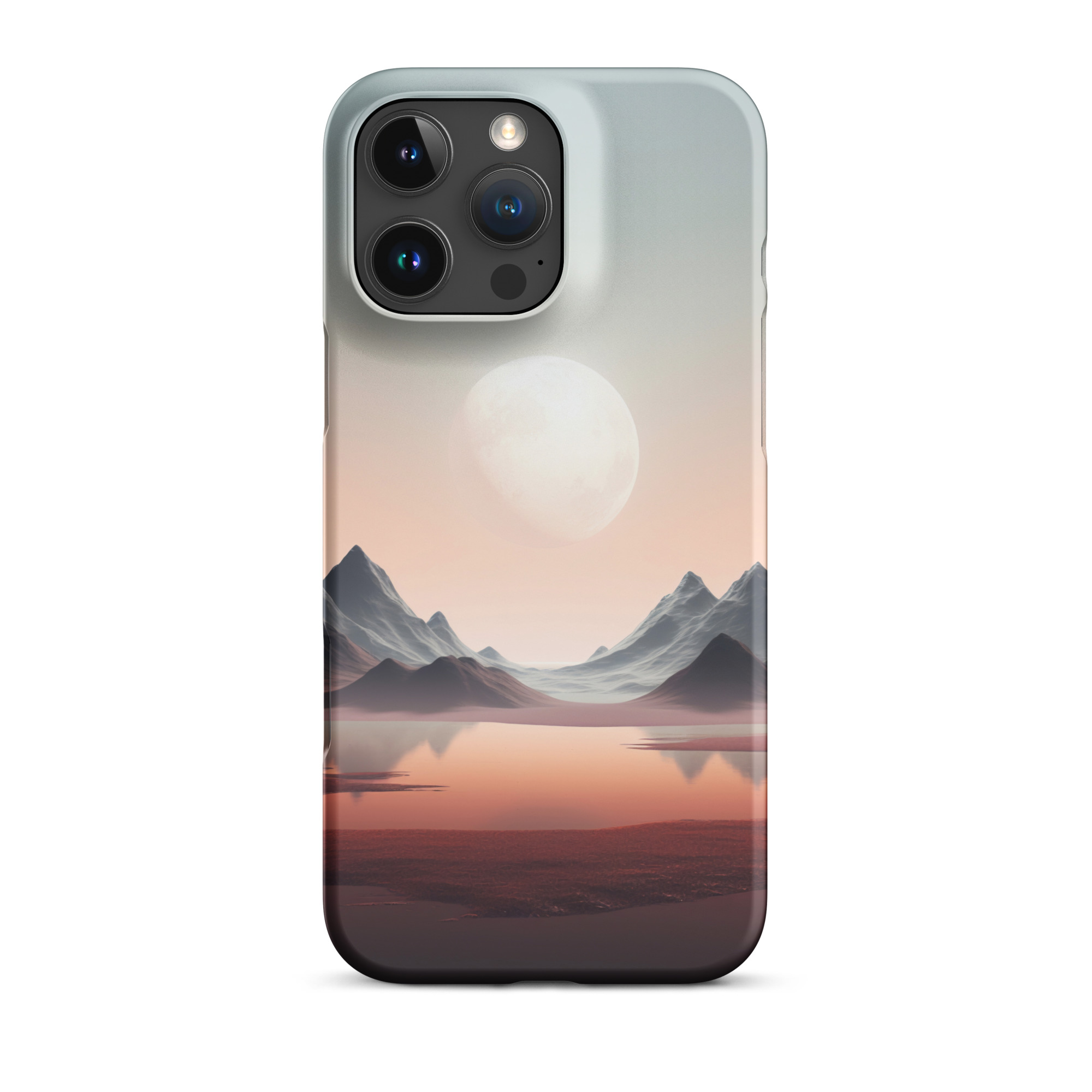 Leather Snap Case for iPhone