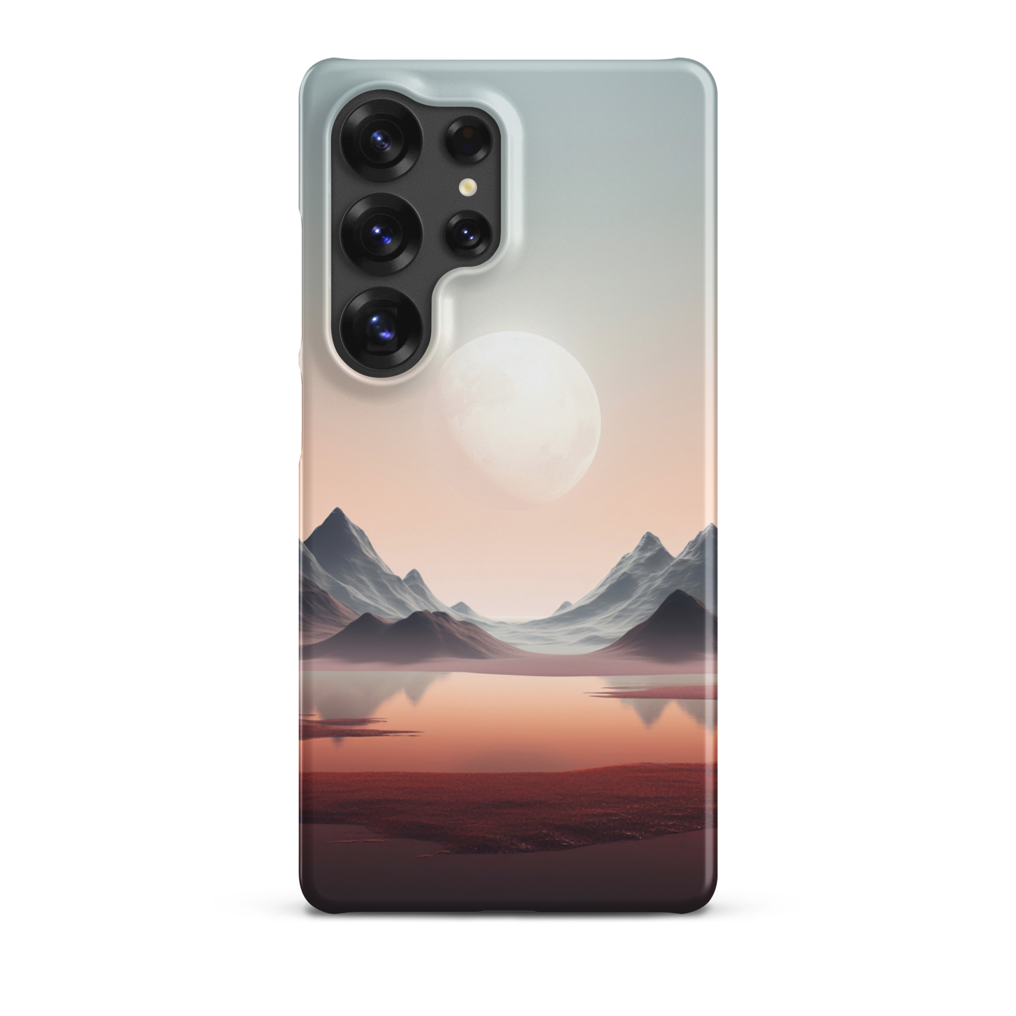 Matte Finish Snap Case for Samsung