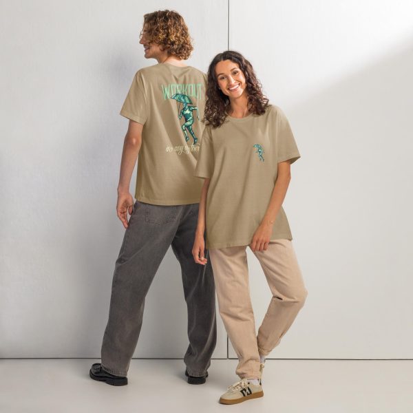 Unisex Oversized – Relaxed Fit Cotton T-Shirt - Image 4