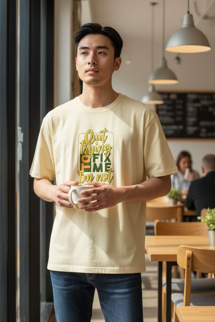 Premium Unisex Oversized T-Shirt-Loose Fit Essential