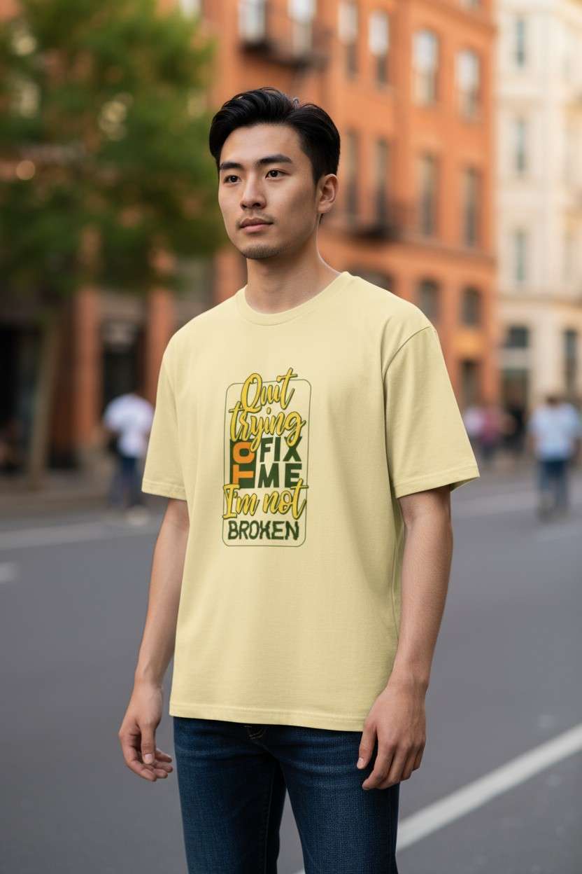 Premium Unisex Oversized T-Shirt-Loose Fit Essential - Image 2