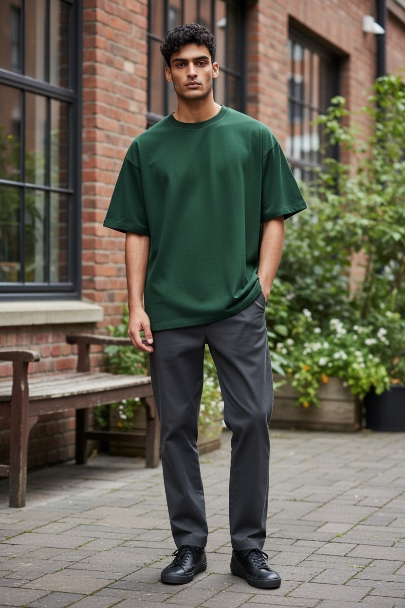 Unisex Timeless Crew Neck T-Shirt - Image 7