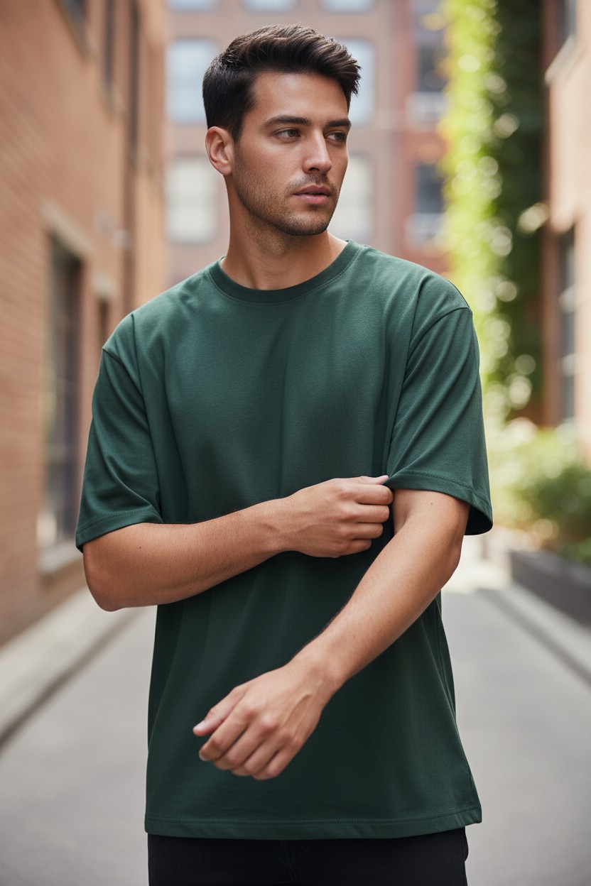 Unisex Daily Comfort Crewneck Tee - Image 3