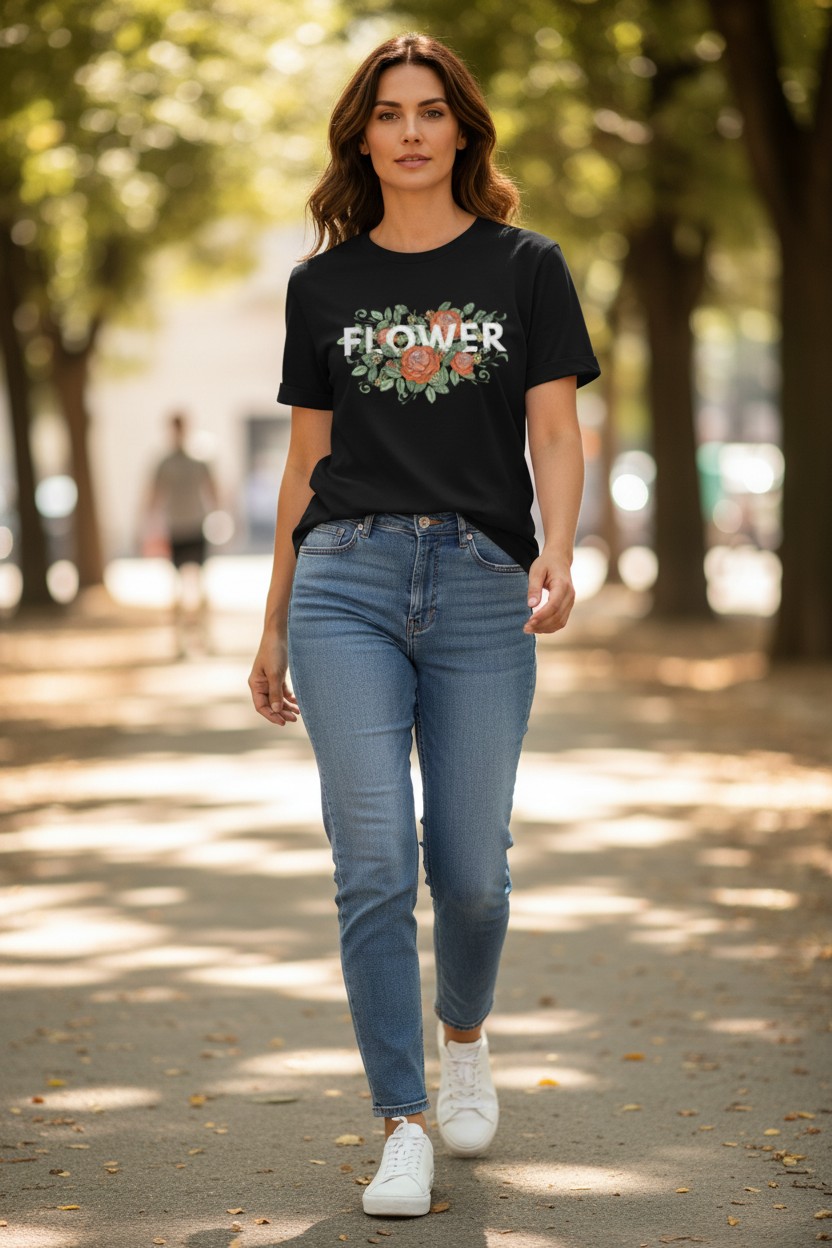 Unisex Comfort Classic Crew Tee - Image 7