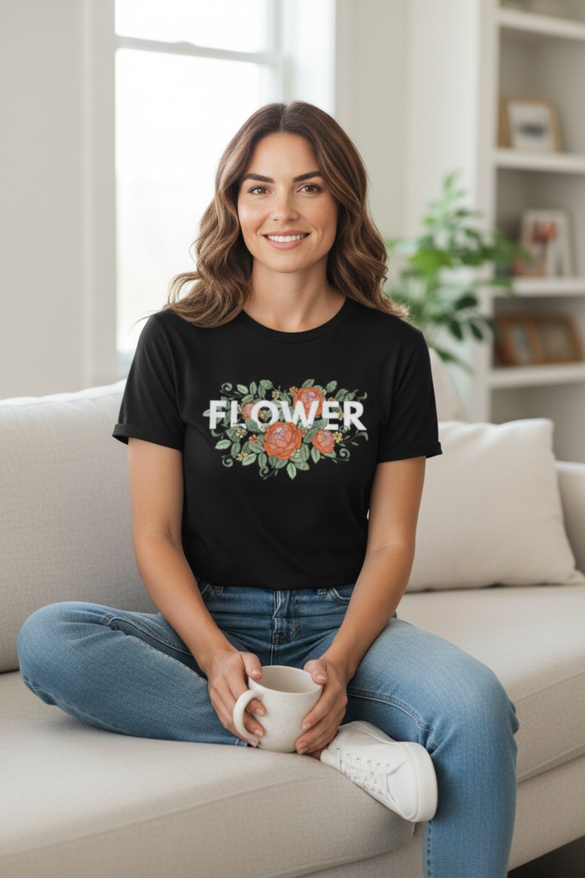 Unisex Comfort Classic Crew Tee - Image 9