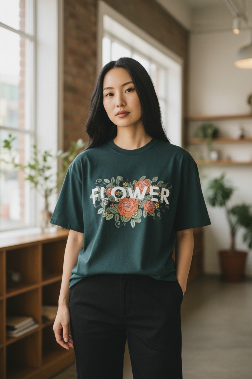 Unisex Comfort Classic Crew Tee - Image 4