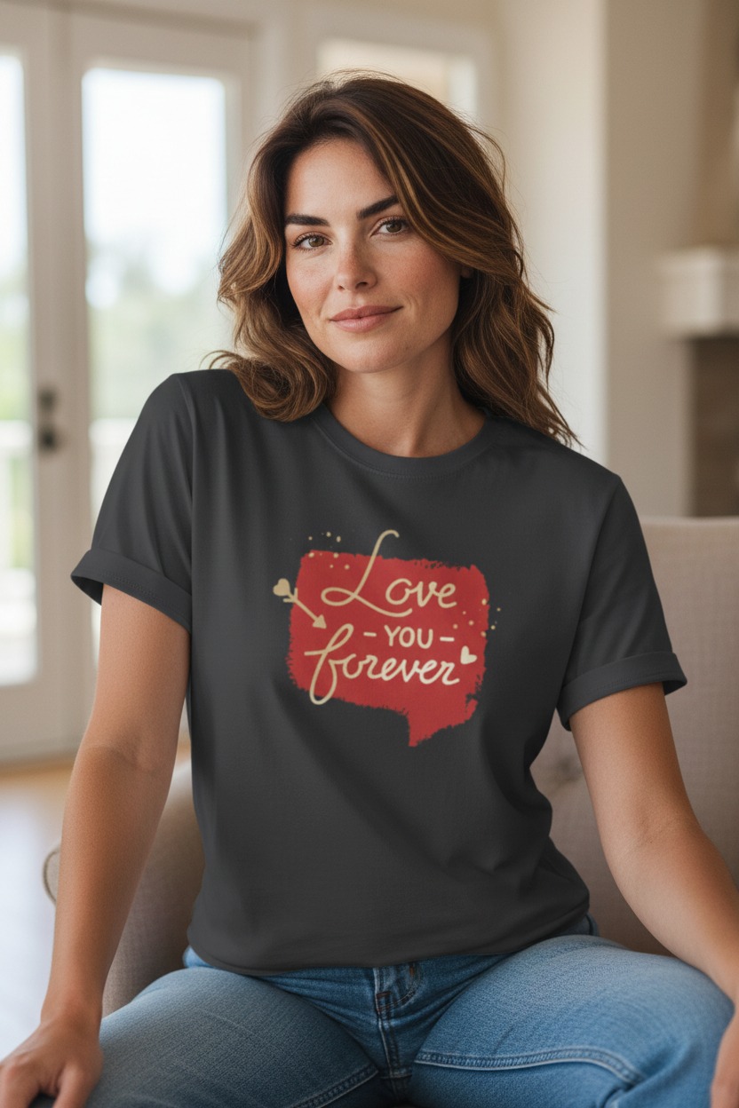 Unisex Valentine Tee – Candy Heart Edition