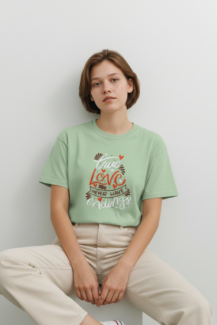 Unisex Crewneck – Heartbeat Valentine Tee