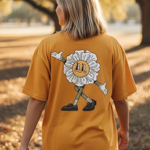 Unisex Flower Crew T-Shirt