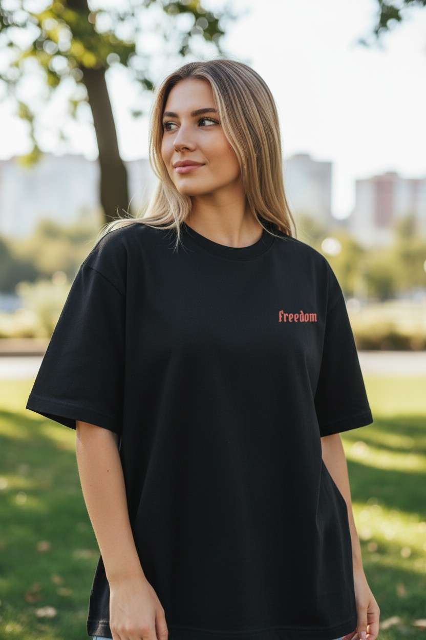 Unisex Premium Oversized Tee - Image 4