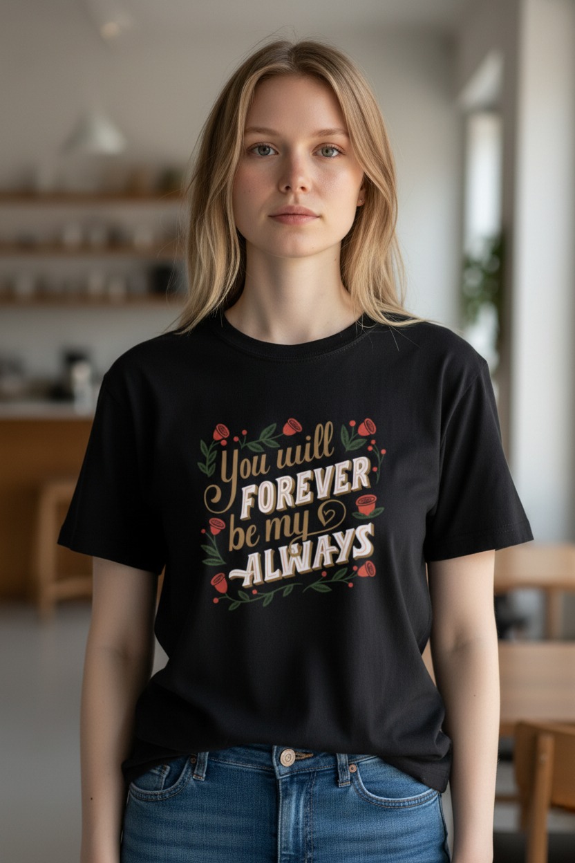 Unisex Crew Tee – Heartbeat of Love Edition