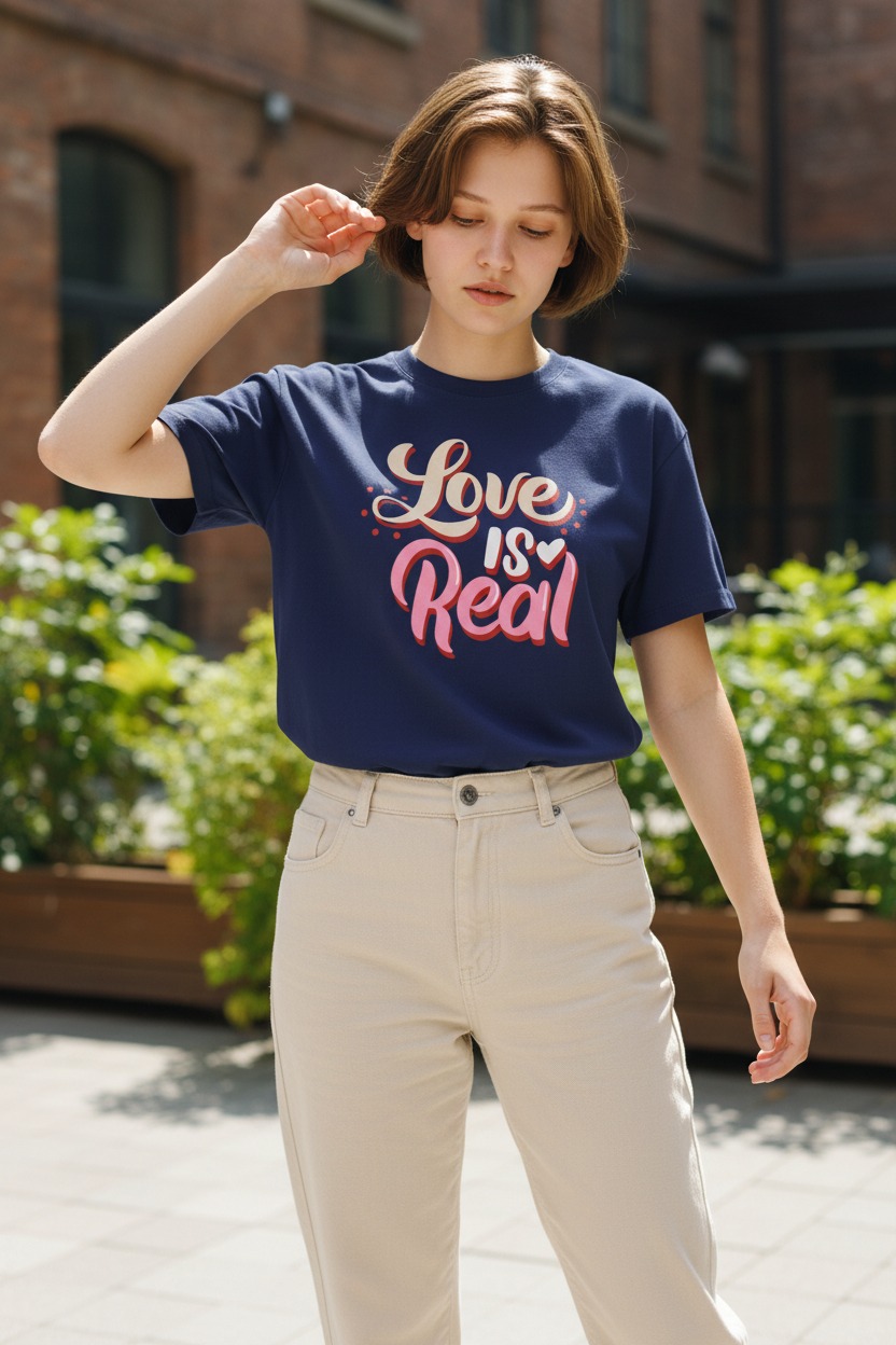 Unisex Valentine Tee – Heart of Mine Edition